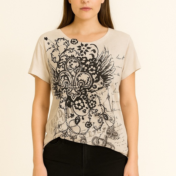 LOL Vintage SHORT SLEEVE GRAPHIC TEE NWT SZ 2XL - Picture 1 of 7